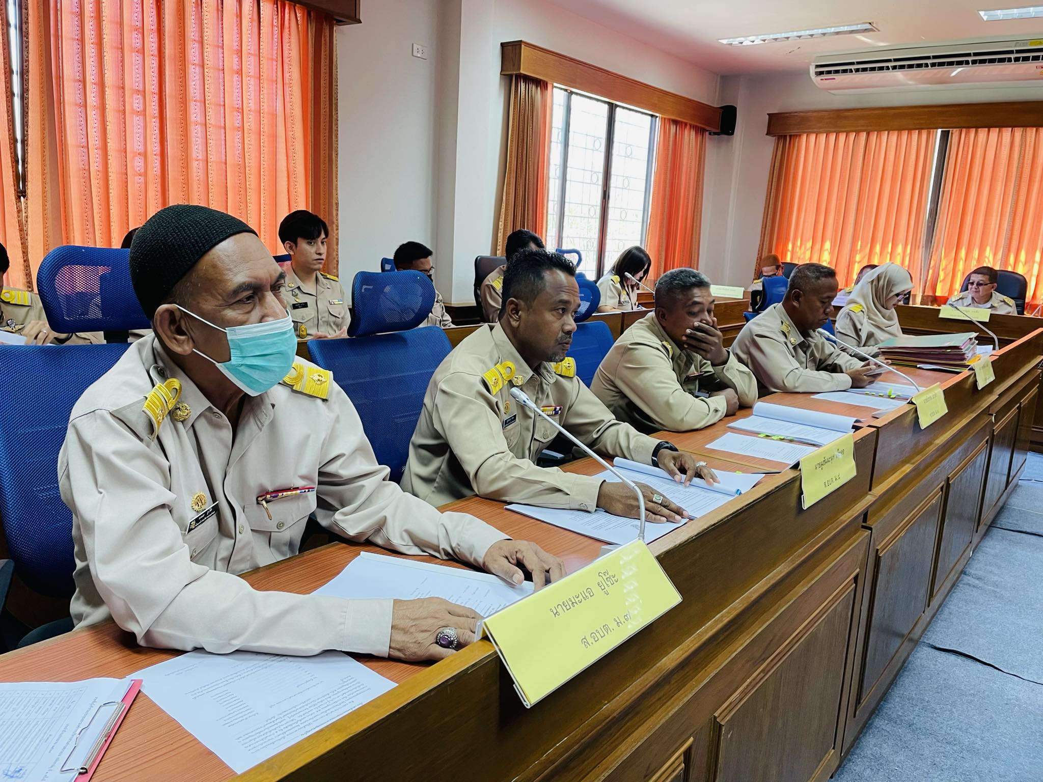 5 กุมภาพันธ์ 2567 เวลา 10.00 น. องค์การบริหารส่วนตำบลบางปอ จัดการประชุมสภาองค์การบริหารส่วนตำบลบางปอ สมัยสามัญ สมัยที่1 ครั้งที่1 ประจำปี 2567
โดยมีนายตอภา เปาะหะ ประธานสภาองค์การบริหารส่วนตำบลบางปอเป็นประธานการประชุมสภาฯ     ณ ห้องประชุมสภาองค์การบริหารส่วนตำบลบางปอ